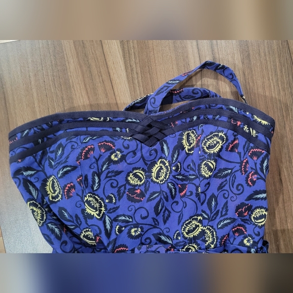 Cartonnier Anthropologie Floral Midi Short Floral Romper Jumpsuit Size 10 - Picture 9 of 15